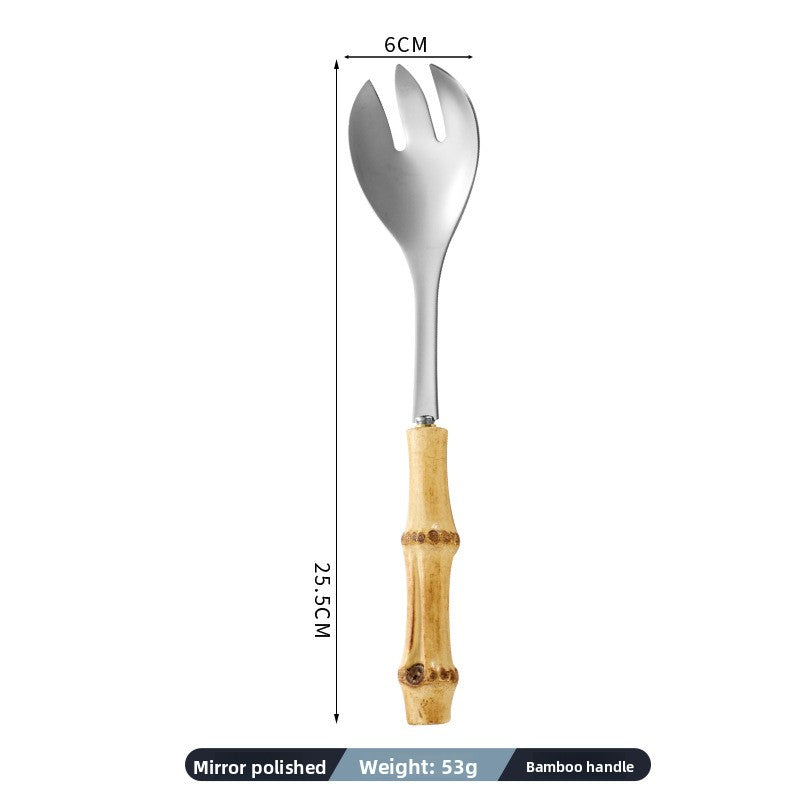 Bamboo Handle Cutlery