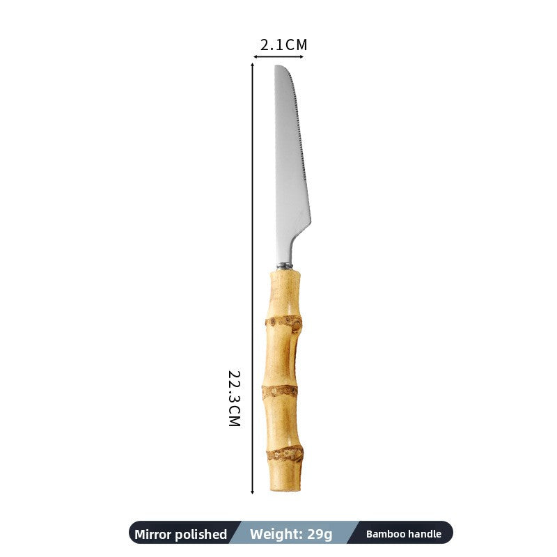Bamboo Handle Cutlery