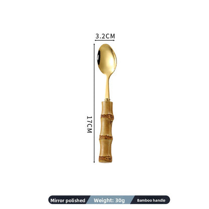 Bamboo Handle Cutlery
