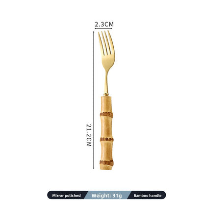 Bamboo Handle Cutlery