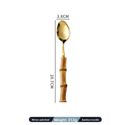Bamboo Handle Cutlery