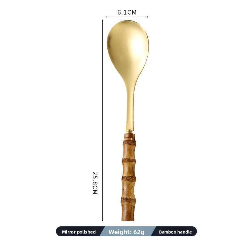 Bamboo Handle Cutlery