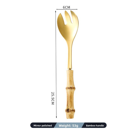 Bamboo Handle Cutlery