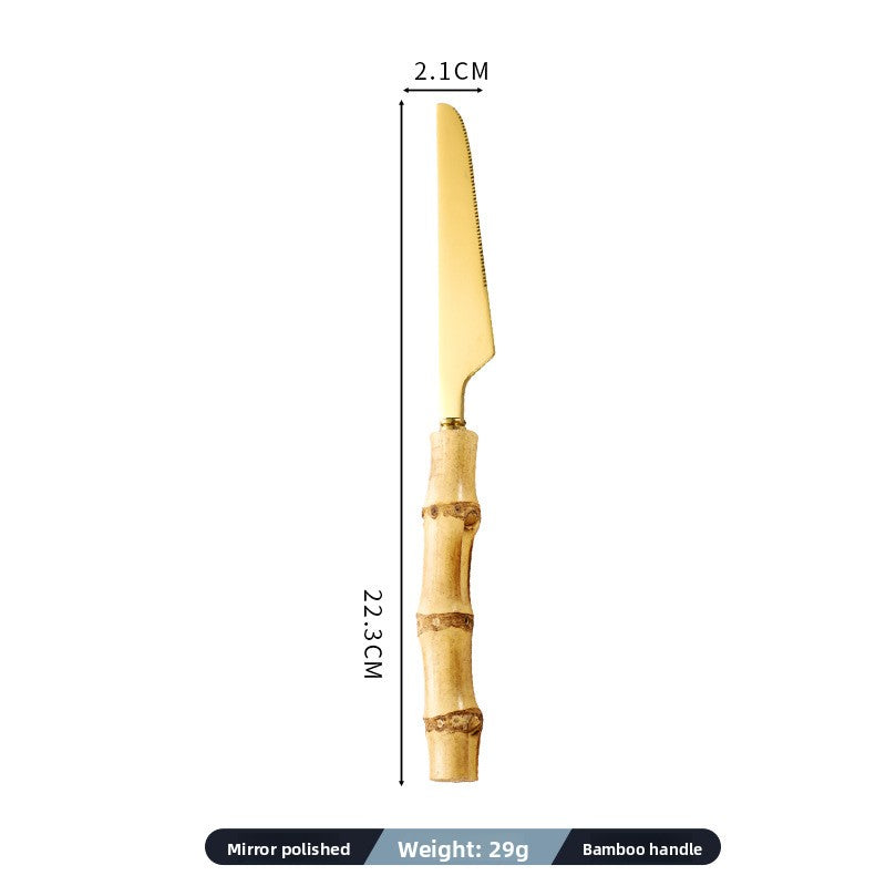 Bamboo Handle Cutlery
