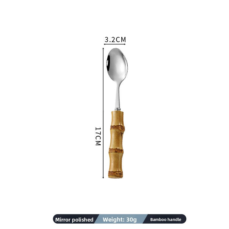 Bamboo Handle Cutlery