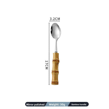 Bamboo Handle Cutlery