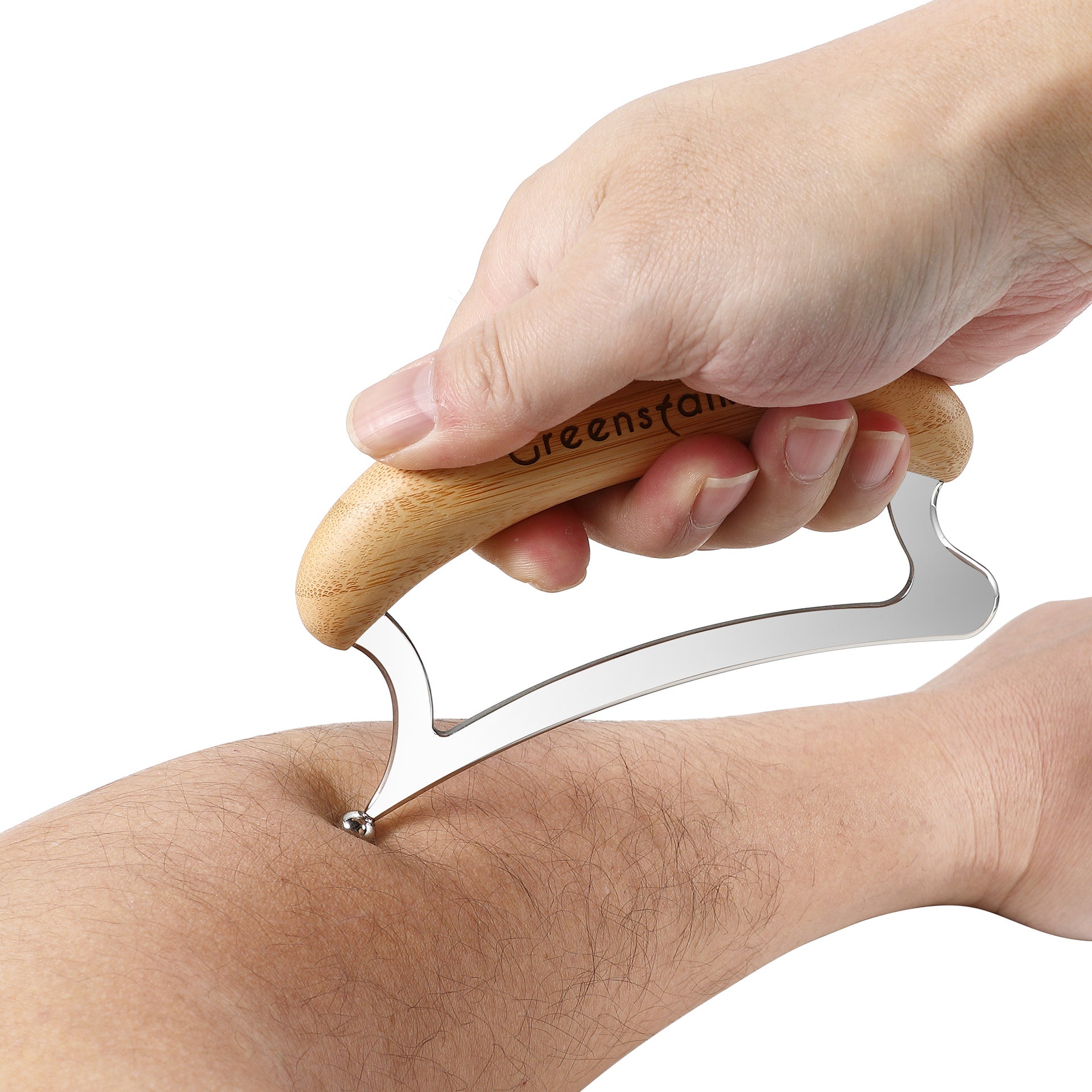 Bamboo Handle Fascia Release Knife