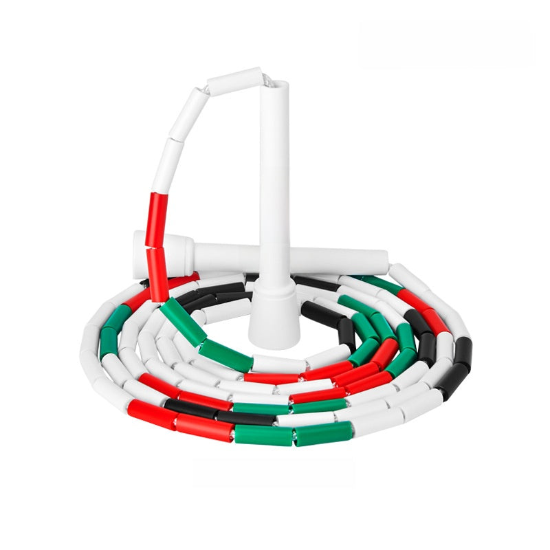 Bamboo joint hard bead skipping rope
