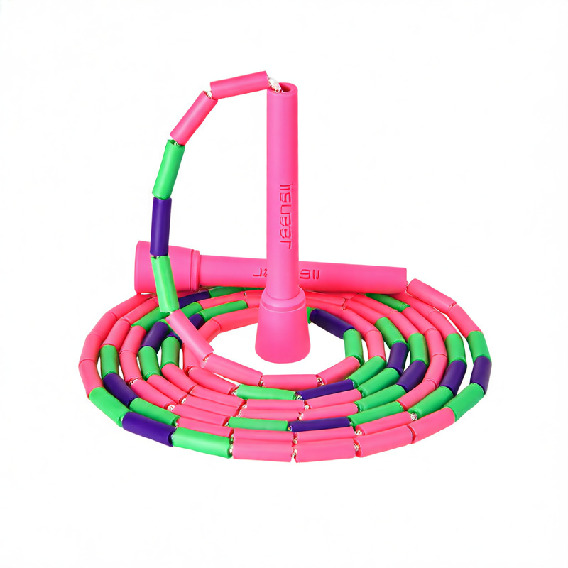 Bamboo joint hard bead skipping rope