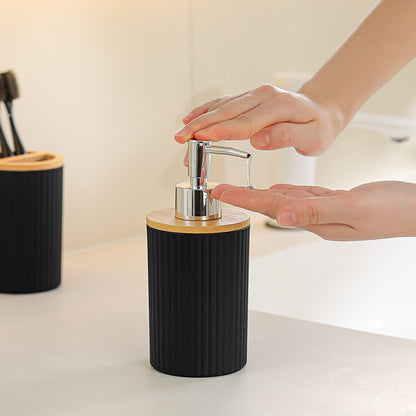 Bamboo Pattern Bathroom 3-Piece Set