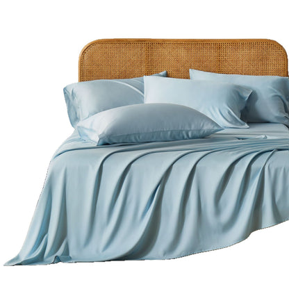 Bamboo Polyester Fitted Bed Sheet Set