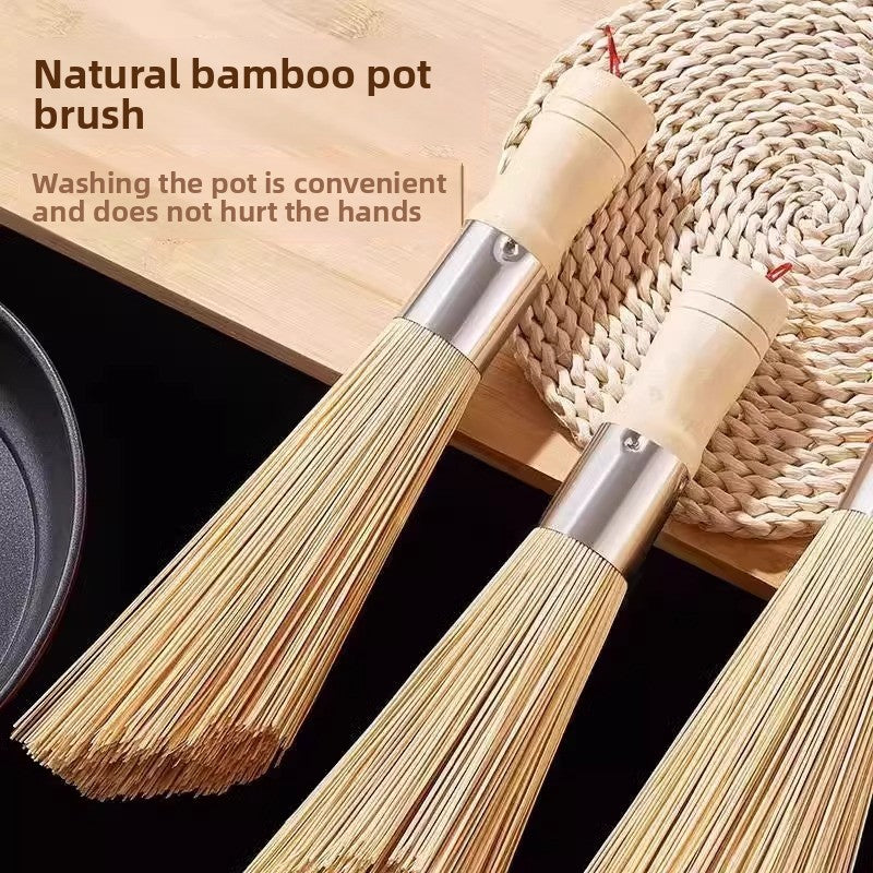 Bamboo Pot Brush