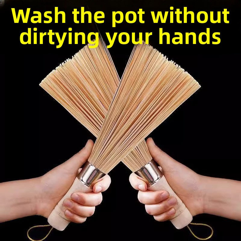 Bamboo Pot Brush