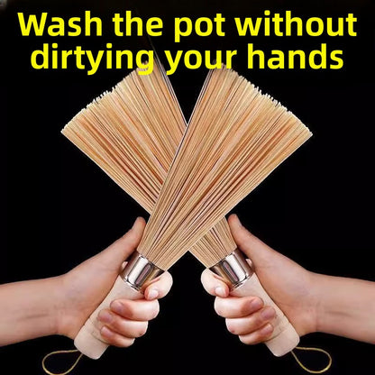 Bamboo Pot Brush