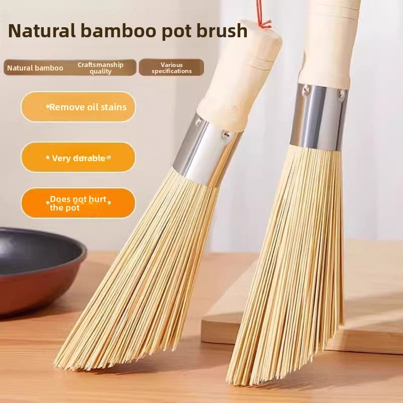 Bamboo Pot Brush