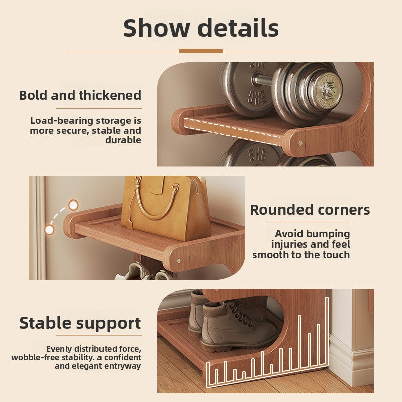 Bamboo Shoe Rack
