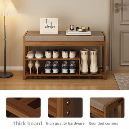 Bamboo Shoe Rack