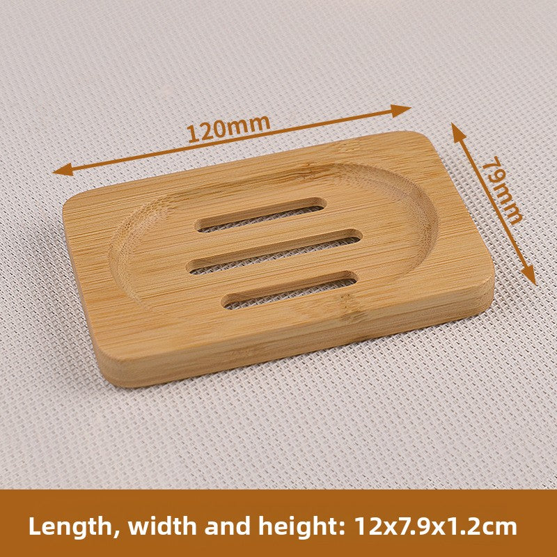 Bamboo soap rack