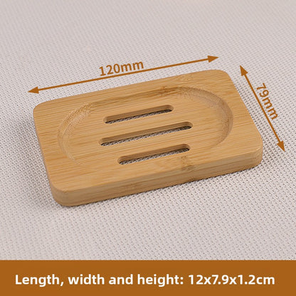 Bamboo soap rack