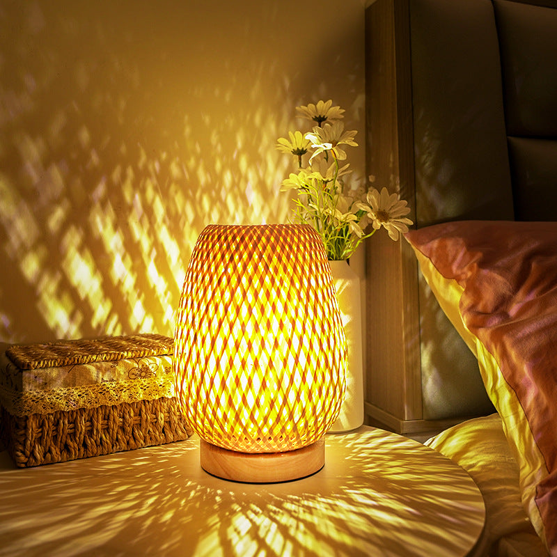 Bamboo Table Lamp