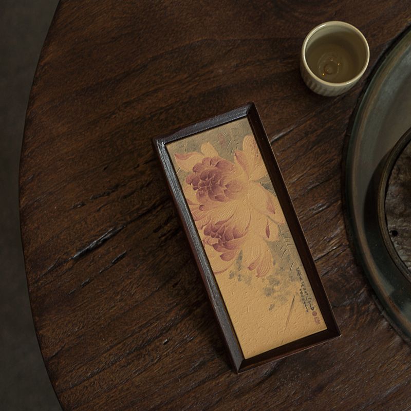 Bamboo Tea Packaging Box with Handbag