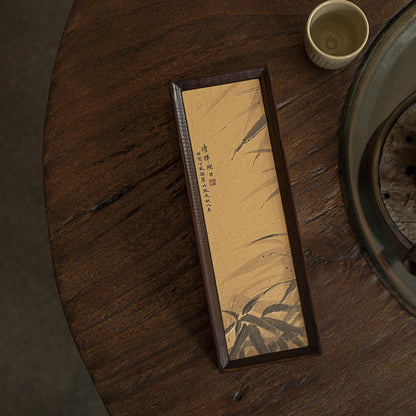 Bamboo Tea Packaging Box with Handbag