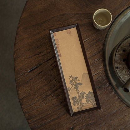 Bamboo Tea Packaging Box with Handbag