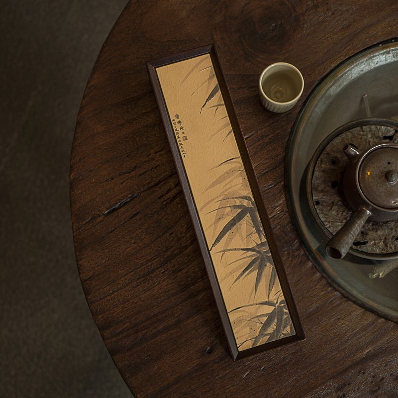 Bamboo Tea Packaging Box with Handbag