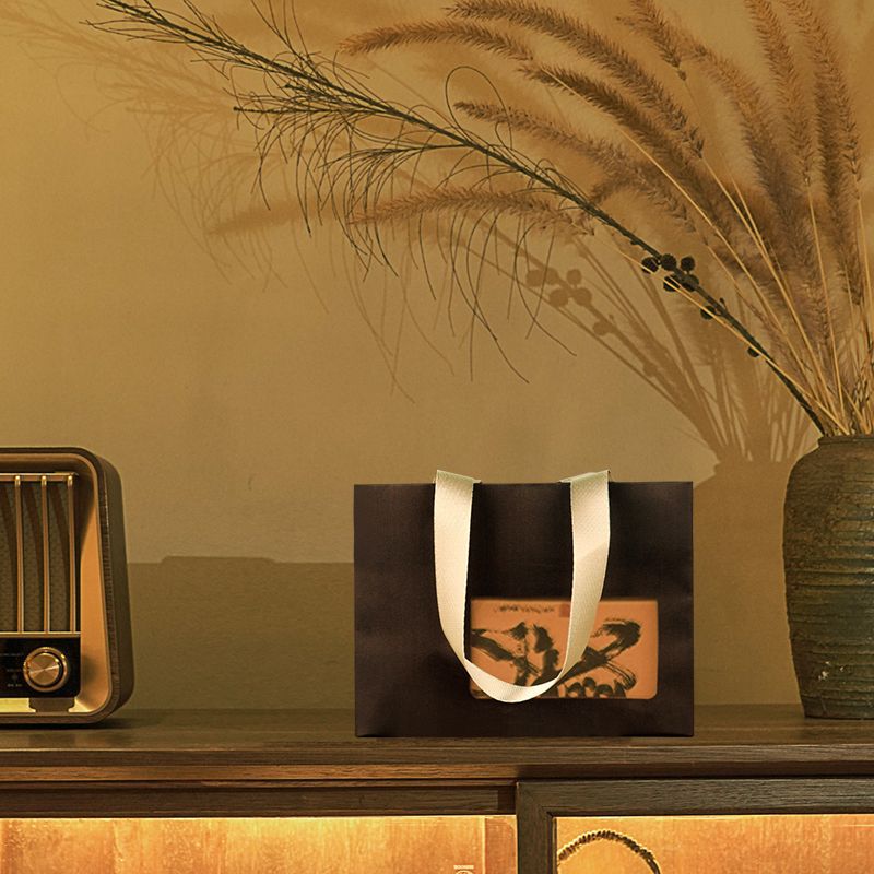 Bamboo Tea Packaging Box with Handbag
