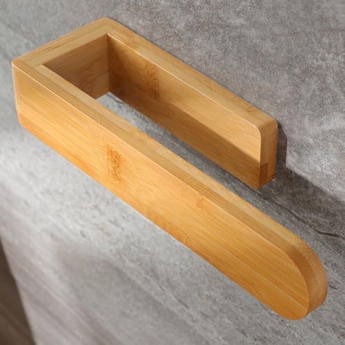 Bamboo Wall Towel Rack