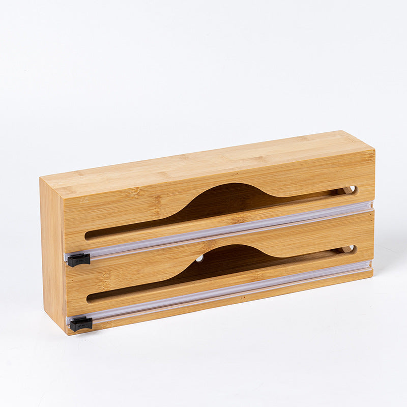 Bamboo Wrap Cutter and Storage Box