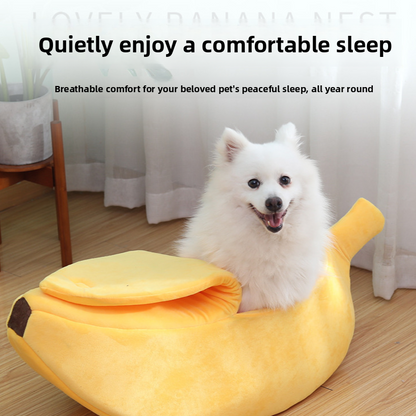 Banana Shape Pet Bed