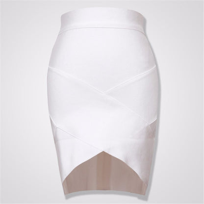 Bandage High Waist Slim Mini Skirt