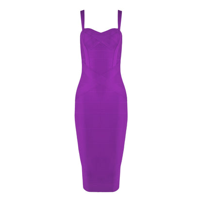 Bandage Suspender Bodycon Dress