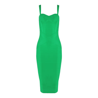 Bandage Suspender Bodycon Dress