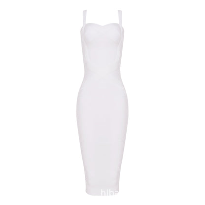 Bandage Suspender Bodycon Dress