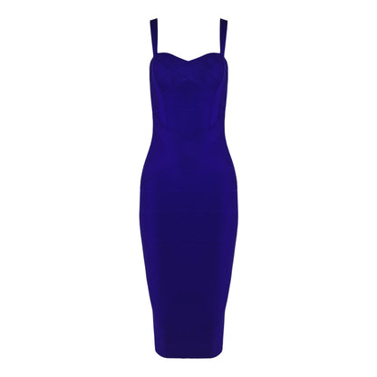 Bandage Suspender Bodycon Dress