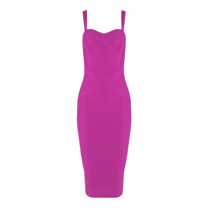 Bandage Suspender Bodycon Dress