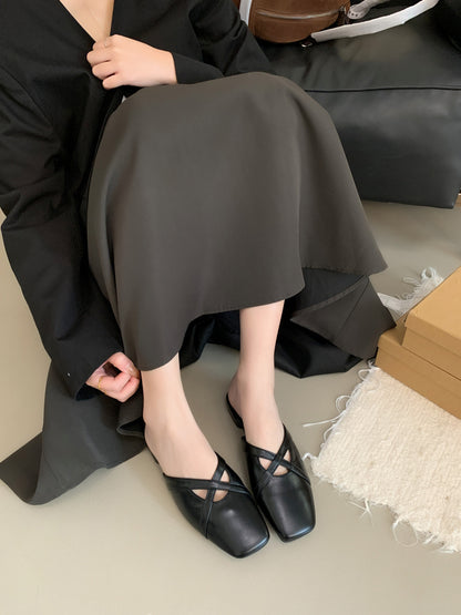 Baotou half slippers