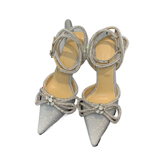 Baotou High Heel Pointed Toe Sandals