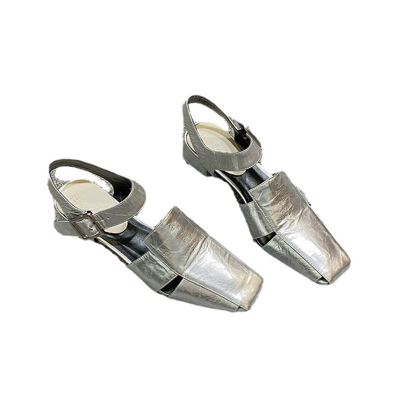 Baotou One-Slip Fastening Sandal for Women