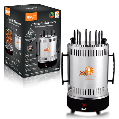 Barbecue oven roasting machine household multifunctional frying and roasting integrated soot-free charcoal oven