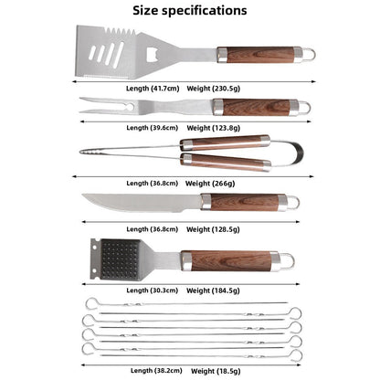 Barbecue tool set