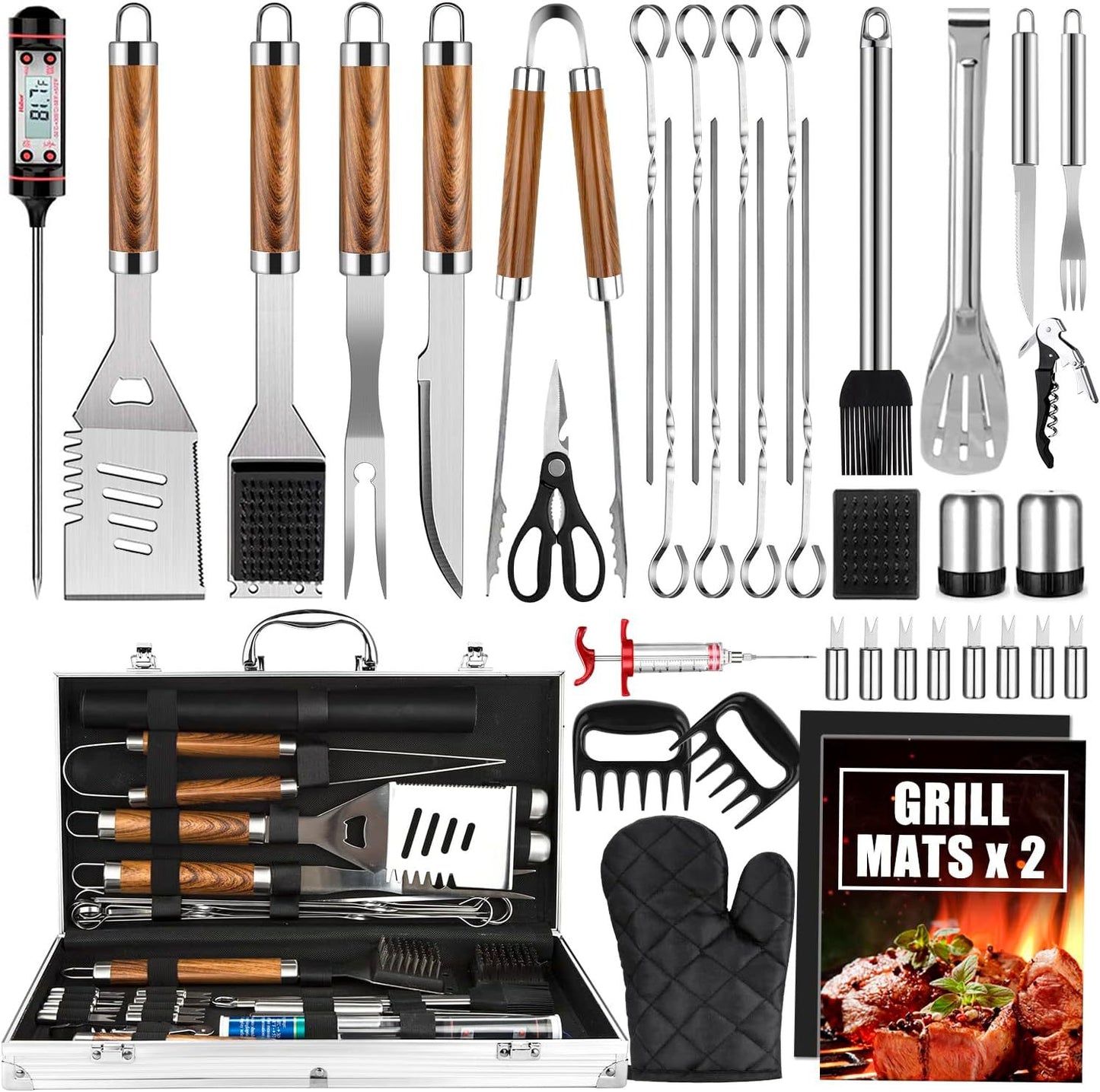 Barbecue tool set