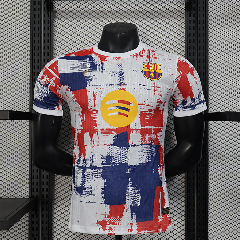Barcelona Football Jersey Player Edition