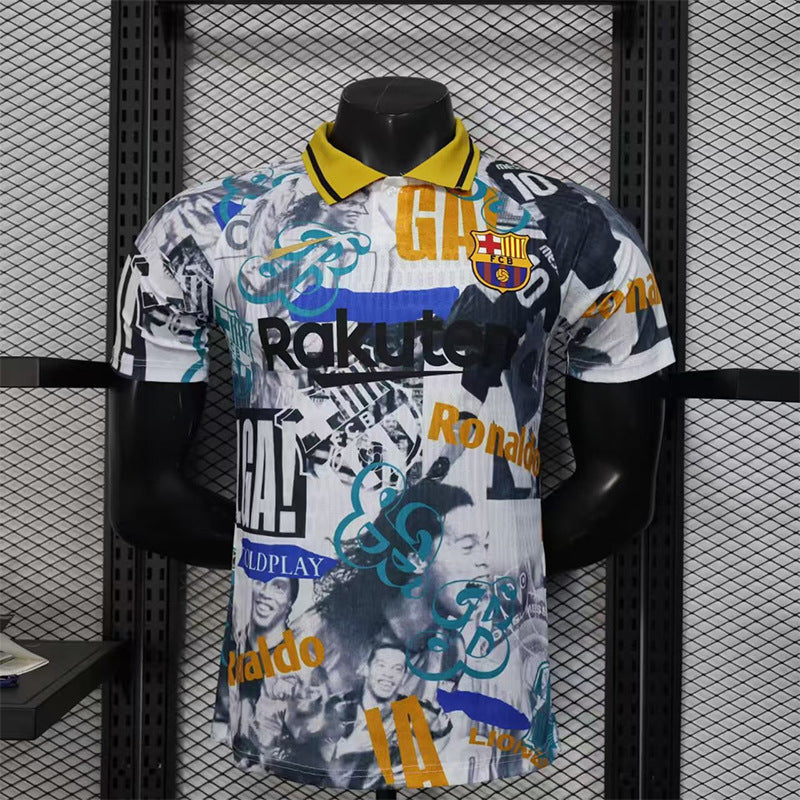 Barcelona Football Jersey Player Edition
