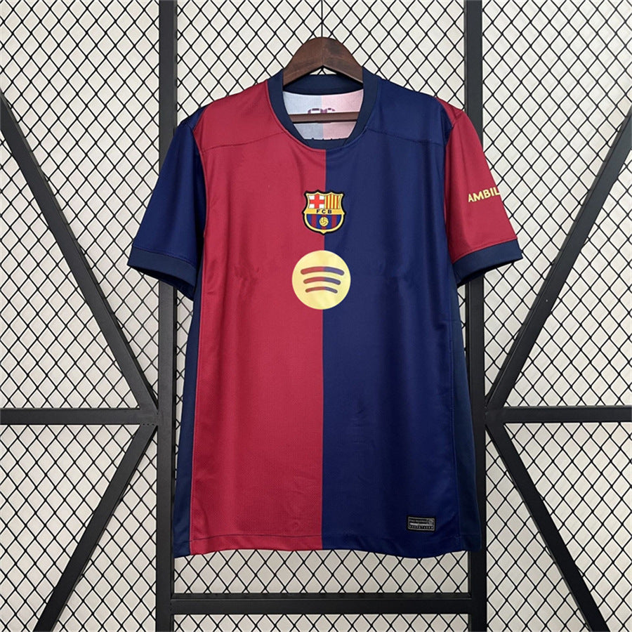 Barcelona Football Jersey Polyester Sports Shirt