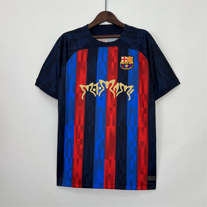 Barcelona Football Jersey Polyester Sports Shirt
