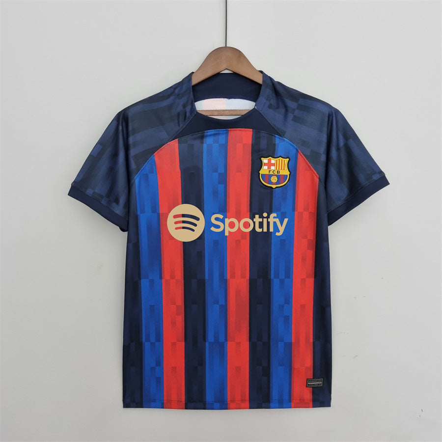 Barcelona Football Jersey Polyester Sports Shirt