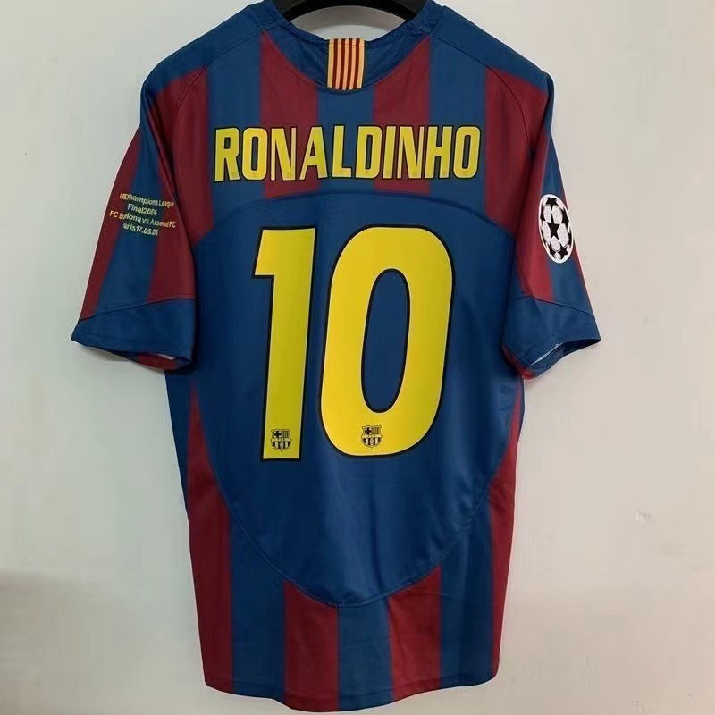 Barcelona Football Jersey Retro Player Edition